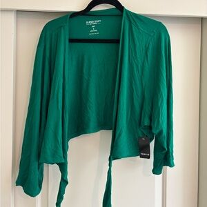 Torrid Women's Teal Open-Front Shrug